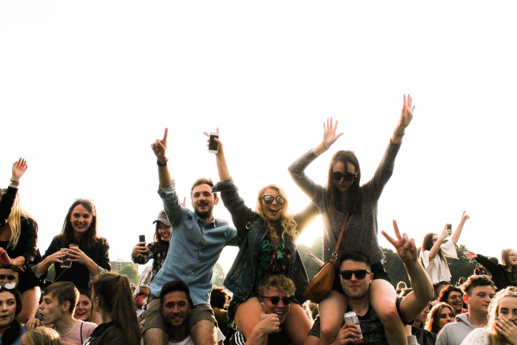 Usar Airdrop en una fiesta