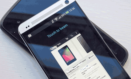 Transfiera canciones de un Samsung a otro con NFC