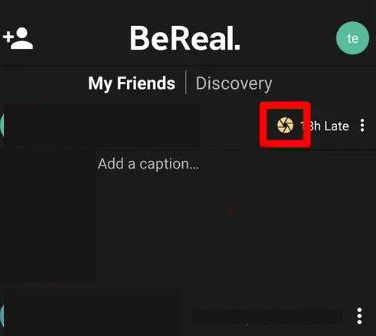 Android de notificación de captura de pantalla de Bereal