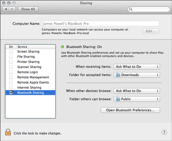 Cómo transferir imágenes de Android a Mac de forma inalámbrica por Bluetooth