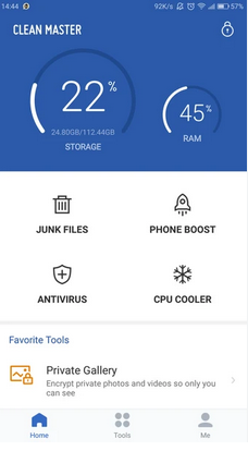 Recuperar archivos eliminados por Clean Master Android de recientemente eliminado