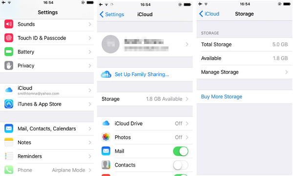 Cómo ver qué hay en mi iCloud desde el dispositivo iOS directamente