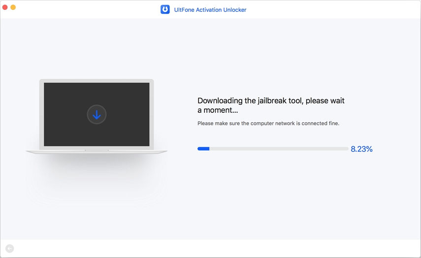 Descargue la herramienta Jailbreak antes de eliminar el bloqueo iCloud en el iPad
