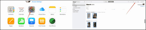 Descargar fotos de iCloud