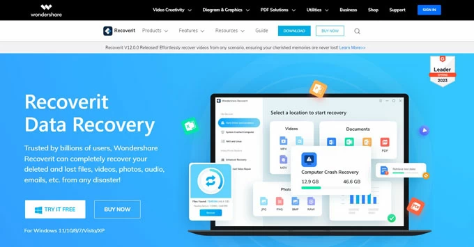 descargar wondershare-recoverit