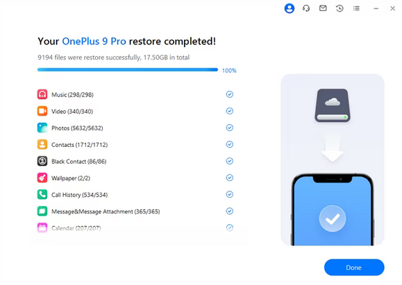 Use el extractor de archivos de respaldo de Android como Drfone