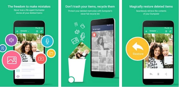 ES Explorer para Android Alternative como contenedor de basura