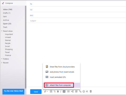 Cómo transferir archivos de PC a iPhone con correo electrónico