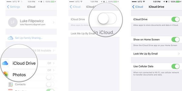 Cómo transferir las notas de voz de iPhone a iPhone con iCloud