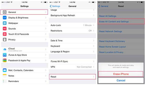Restaurar contactos de iPhone desde la copia de seguridad de iCloud