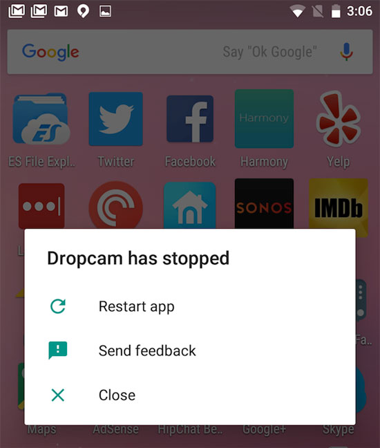 Eliminar o detener el servicio de almacenamiento de fotos