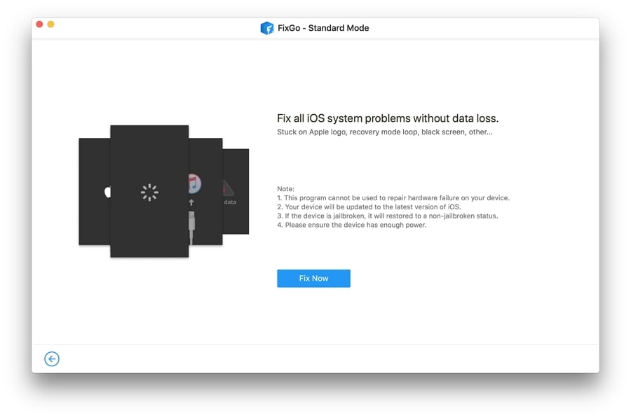 Use itooltab fixgo para arreglar encontrar que mi iPhone no comparta la ubicación