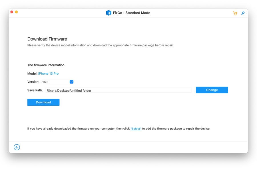Use itooltab fixgo para arreglar encontrar que mi iPhone no comparta la ubicación