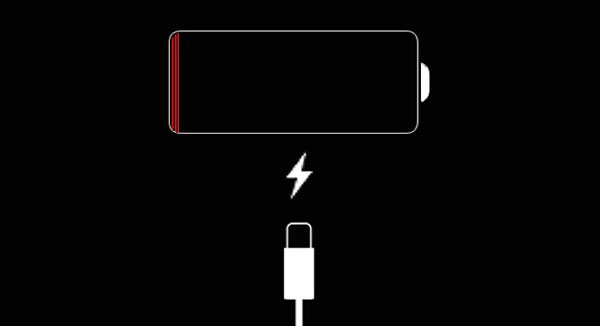 Cargar iPhone para arreglar el iPhone congelado en la pantalla de bloqueo