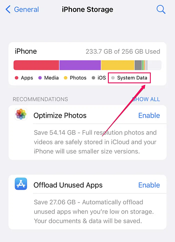 Cómo borrar el almacenamiento 'otro' en su iPhone.