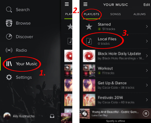 Cómo mover música de Android a iPhone a través de la aplicación de transmisión de música