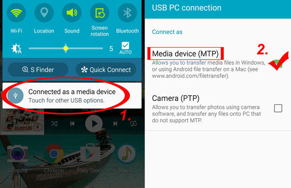 Transfiera música de Android a Mac con Explorer