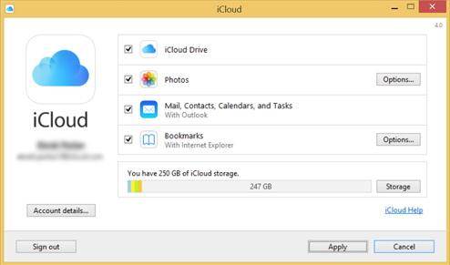 Habilitar la copia de seguridad de iCloud en la PC