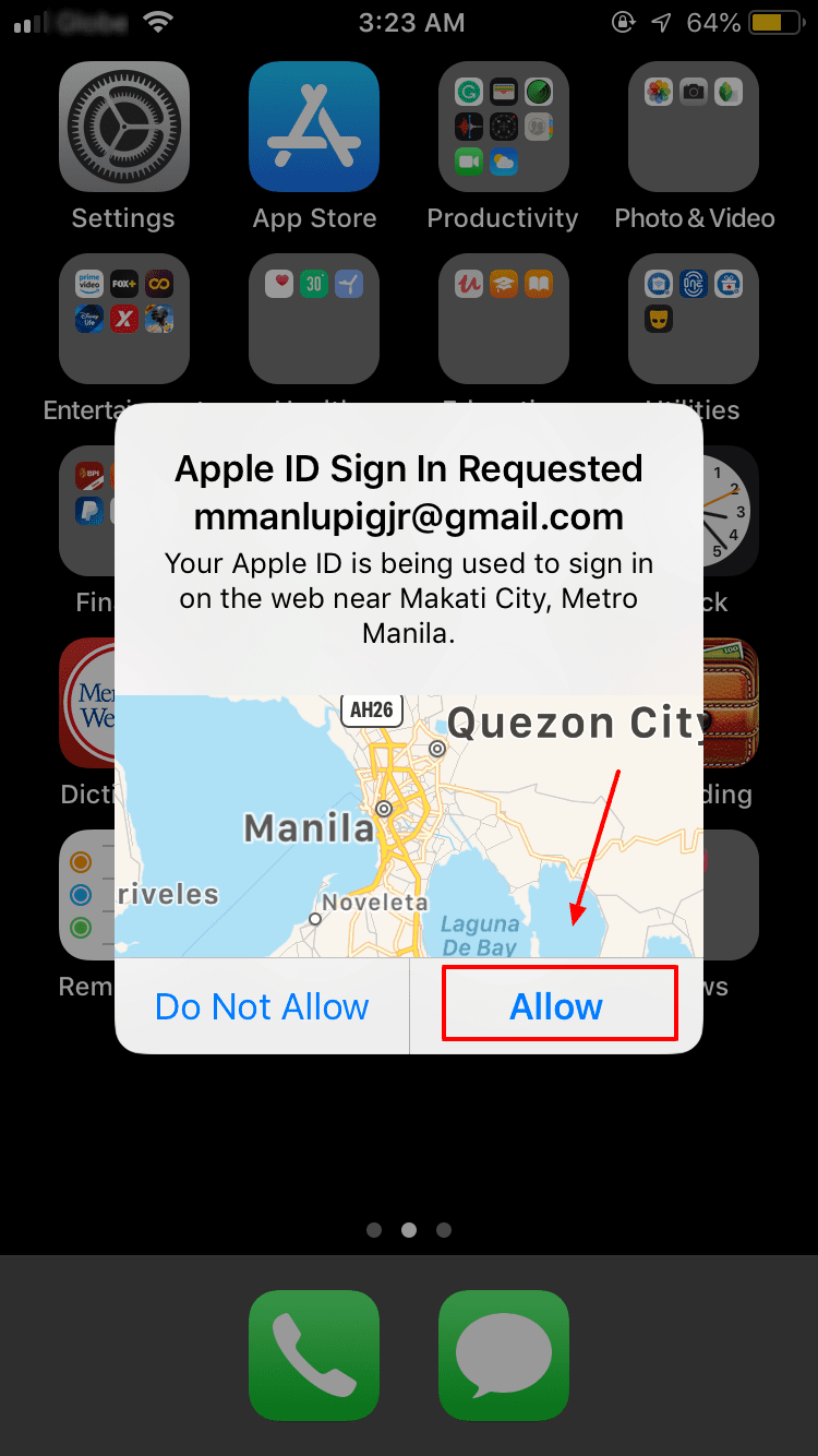 Permitir contactos de transferencia de iCloud