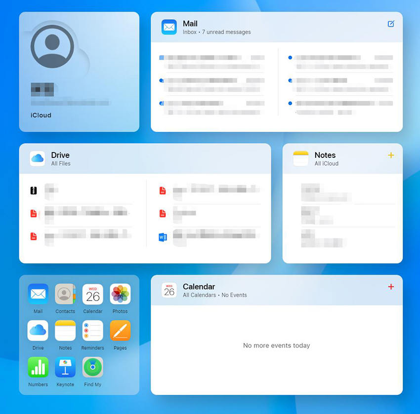 sincronización de iCloud