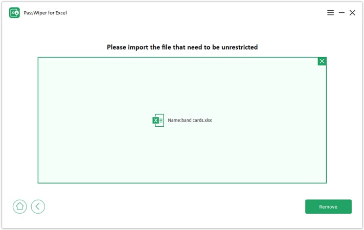 Passwiper para la revisión de Excel