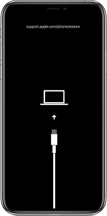 Modo de recuperación de iPhone