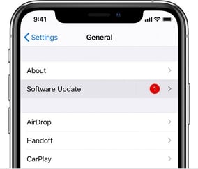 Actualizar iPhone