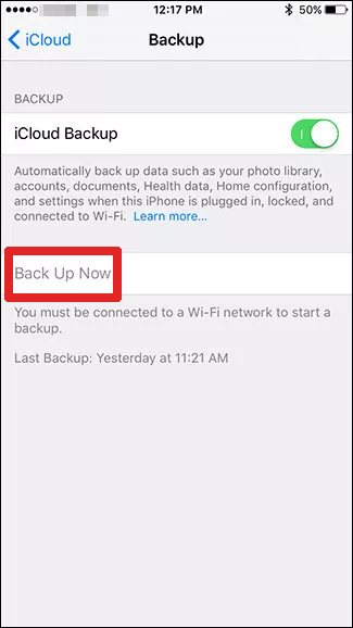 ¿Cómo hago una copia de seguridad de mi iPhone a mi computadora por iCloud?