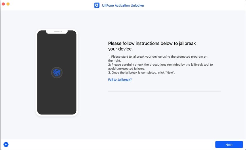 iPhone de jailbreak para evitar iCloud Lock
