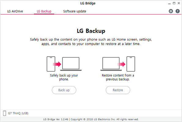 Cómo recuperar mensajes de texto eliminados del teléfono LG a través del puente LG