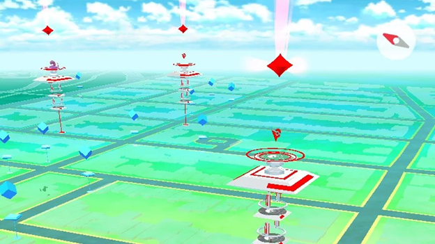 Localice gimnasios en el mapa