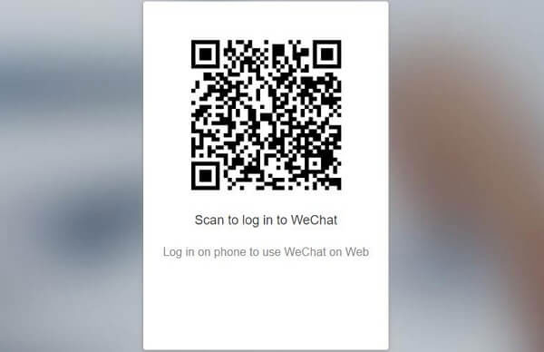 Escanear para iniciar sesión en Web WeChat