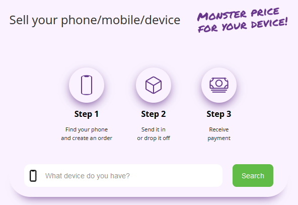 El mejor lugar para vender teléfono como Mobile Monster