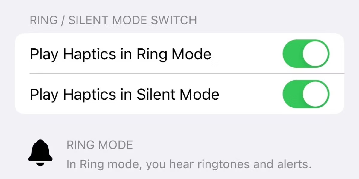 Teléfono no vibrando en Silent iOS 17