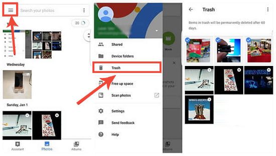 Cómo recuperar videos de Tiktok eliminados en Android de Google Photos