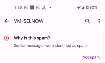 recuperar mensajes bloqueados en Android usando mensajes de Google