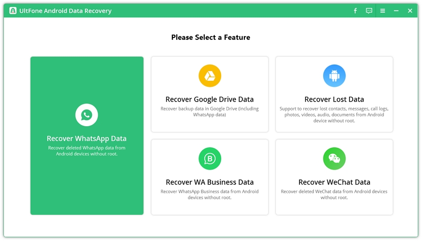 Recuperar los datos de WhatsApp