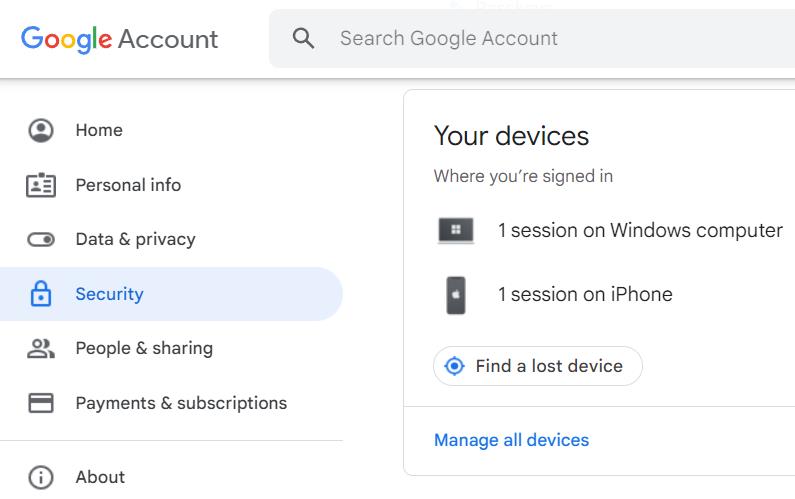 Eliminar la cuenta de Google del teléfono de forma remota