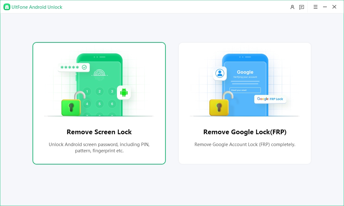 Desbloquear la función de Android