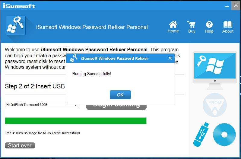 Isumsoft Windows Password Refixer 2