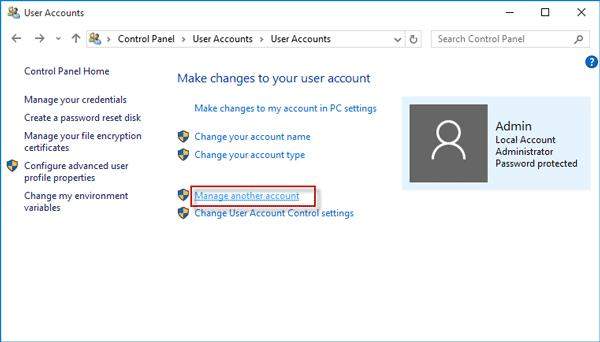Contraseña de Windows 10 olvidada sin disco
