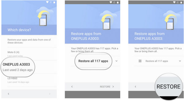 Recuperar archivos eliminados de OnePlus usando Google Drive