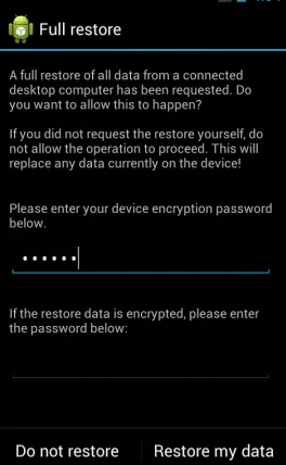 extraer archivos de la copia de seguridad de ADB