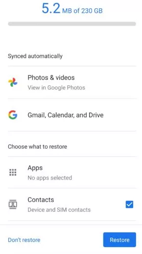 Transfiera los datos del antiguo honor al nuevo honor a través de Google Drive