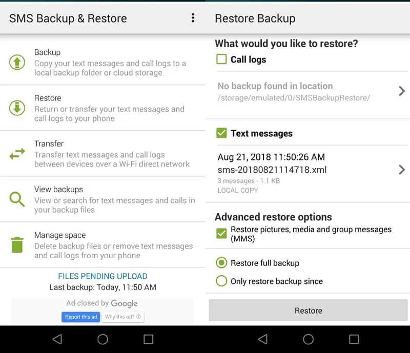 Cómo recuperar SMS perdido en Samsung J7 sin respaldarlo