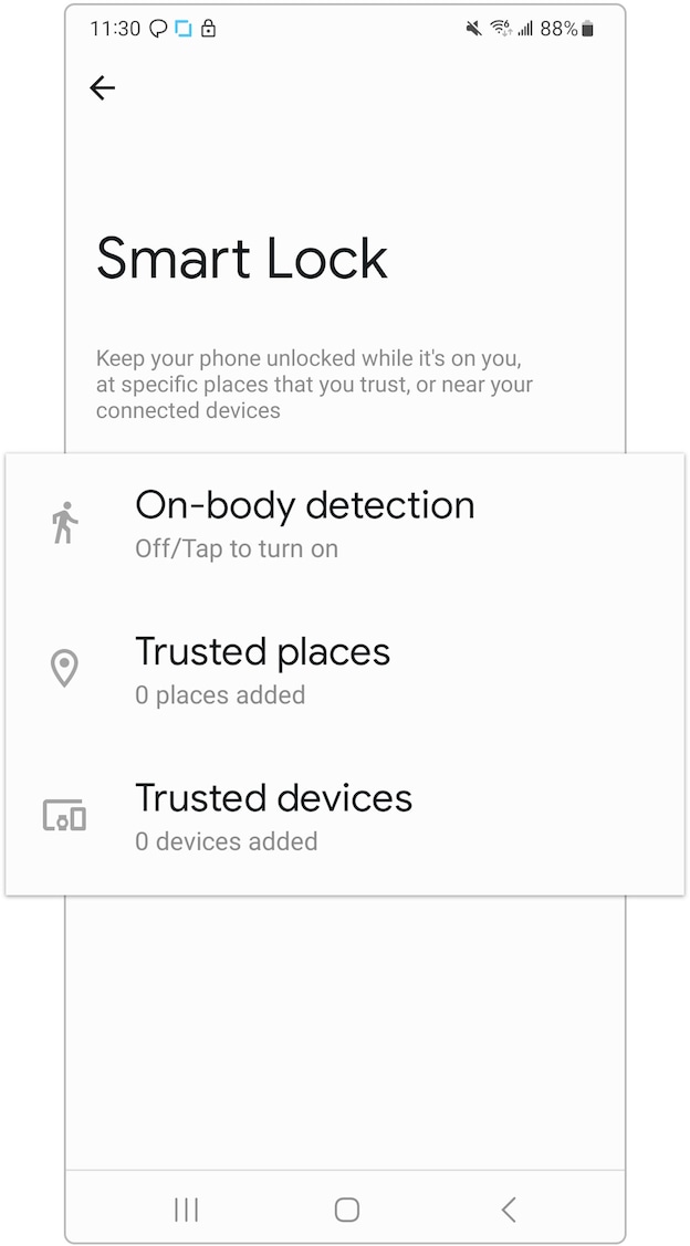 Samsung Smart Lock