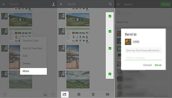 Enviar archivos multimedia a usted mismo