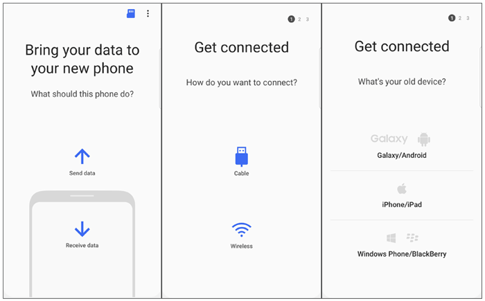 Cómo transferir datos de iPhone a Samsung con Smart Switch