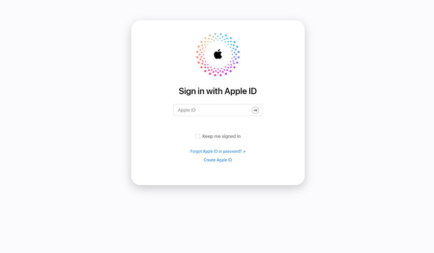 Recupere los archivos Deteld de iPad a través de iCloud Web