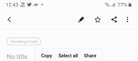 Exportar notas de Samsung a Google Drive con Google Keep
